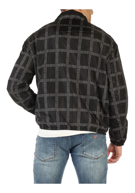 Blouson full zip reversibile in nylon pattern all over EMPORIO ARMANI | Giubbotti | 3R1BR7 1NTDZF075